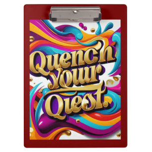 Porte-bloc "Carburez votre Ambition"