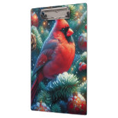 Porte-bloc Cardinal de Noël/hiver (Gauche)