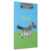 Porte-bloc Caricature amusante de zèbre (Swatch)