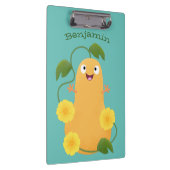 Porte-bloc Caricature citrouille gourde en beuret joyeux (Swatch)