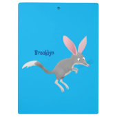 Porte-bloc Caricature de bilby australien très heureuse (Dos)