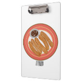 Porte-bloc Caricature de Churro (Gauche)