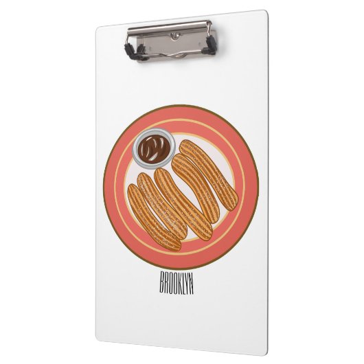 Porte-bloc Caricature de Churro (Gauche)