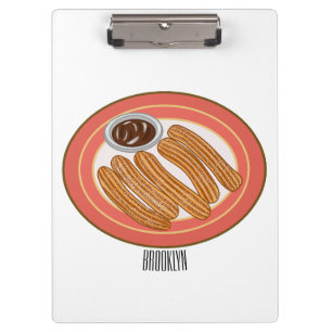 Porte-bloc Caricature de Churro