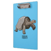 Porte-bloc Caricature de la tortue des Galapagos (Gauche)