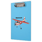 Porte-bloc Caricature de l'avion à train de vélo (Gauche)