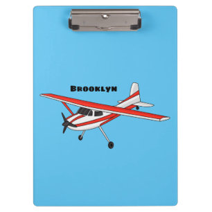 Porte-bloc Caricature de l'avion à train de vélo