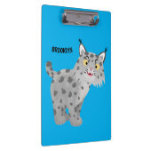 Porte-bloc Caricature de lynx de lynx de lynx (Swatch)