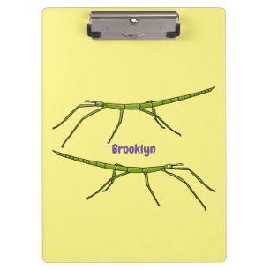 Porte-bloc Caricature de mignon rouge vert avec des visages h