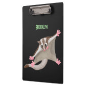 Porte-bloc Caricature de planeur de sucre joyeux (Gauche)