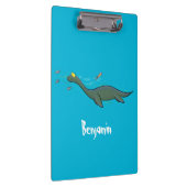 Porte-bloc Caricature de plesiosaure, monstre marin mignon et (Swatch)