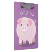 Porte-bloc Caricature de porc mignon rose pot vendue (Swatch)