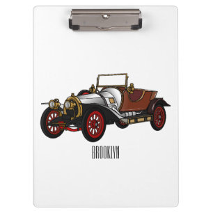Porte-bloc Caricature de voiture classique 1920