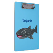 Porte-bloc Caricature joli requin baleine joyeux (Swatch)