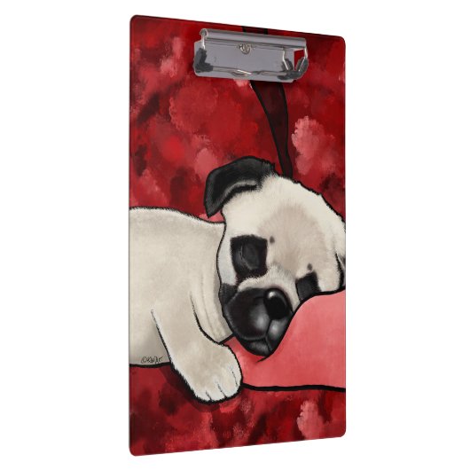 Porte-bloc Carlin endormi Chiot (Swatch)