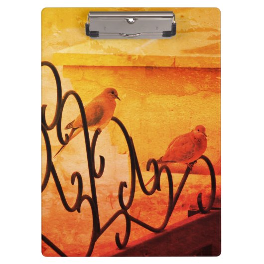 Porte-bloc Carnet Little Doves (Devant)
