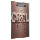 Porte-bloc 🌸Carol Rose Gold Drip Glitter Notes🌸 (Swatch)