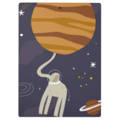 Porte-bloc Carpeta de pinza Animals Outer Space (Dos)