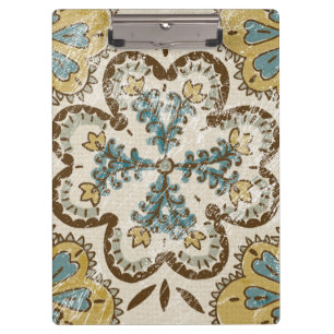 Porte-bloc Carré Non-Embelli II de batik