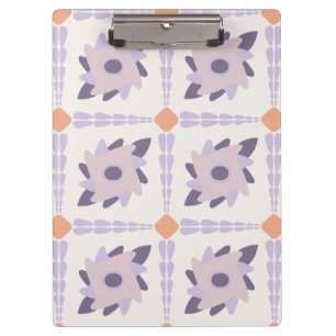 Porte-bloc Carreau décoratif coloré pastel violet