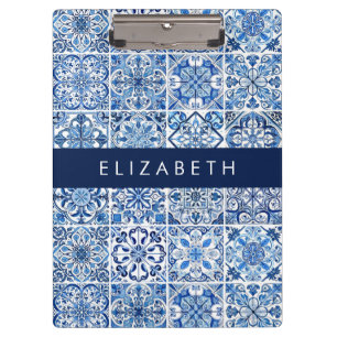 Porte-bloc Carreaux méditerranéens, Portugais, Azulejo, Votre