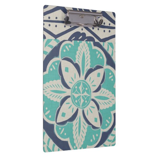 Porte-bloc Carrelage bleu Batik IV (Swatch)
