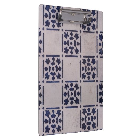 Porte-bloc Carrelage Delft Bleu : Motif d'art néerlandais cla (Swatch)