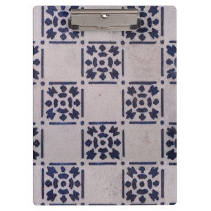 Porte-bloc Carrelage Delft Bleu : Motif d'art néerlandais cla