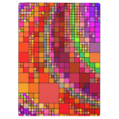 Porte-bloc Carrés colorés (Dos)