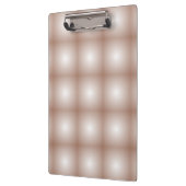 Porte-bloc Carrés géométriques avec Mocha Mousse Gradient Bla (Gauche)