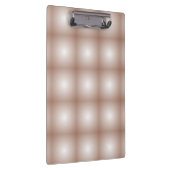 Porte-bloc Carrés géométriques avec Mocha Mousse Gradient Bla (Swatch)
