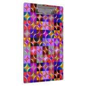 Porte-bloc Carrés géométriques multicolores (Swatch)
