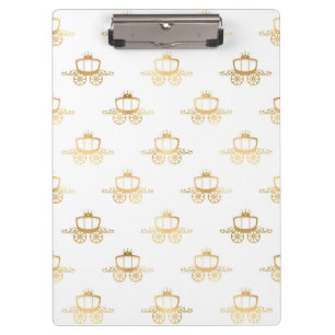 Porte-bloc Carrosses Dorés Cendrillon Princesse Royale Magie