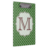 Porte-bloc Carte à clim Monogramme en latte à demi-feuille ve (Swatch)