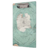 Porte-bloc Carte antique Extraordinaire Antarctique (Gauche)