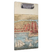 Porte-bloc CARTE : CHICAGO, c1857 (Swatch)