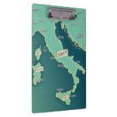 Porte-bloc Carte Classique De L'Italie (Swatch)