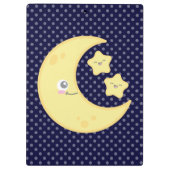 Porte-bloc Carte Clip Kawaii Moon et Stars (Dos)