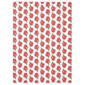 Porte-bloc Carte Clip personnalisée Apple de l'enseignant (Dos)