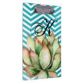 Porte-bloc Carte Clip Personnalisée Boho Cactus Cactus Succul (Swatch)