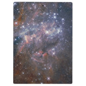 Porte-bloc Carte Clip personnalisée de galaxie spatiale inter (Dos)