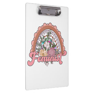 Porte-bloc Carte clipart féministe