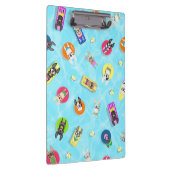 Porte-bloc Carte clipart Frenchie Pool Party (Swatch)