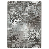 Porte-bloc Carte clipart initiale Monogram Sequin Dazzle (Dos)