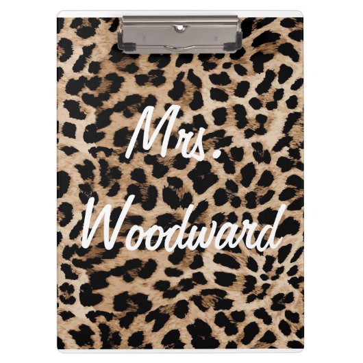 Porte-bloc Carte clipart personnalisée (Devant)