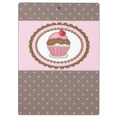 Porte-bloc Carte d'anniversaire avec le petit gâteau (Dos)