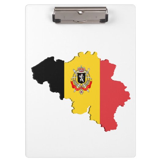Porte-bloc Carte de Belgique (Devant)