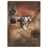 Porte-bloc Carte de pirate (Dos)