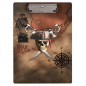 Porte-bloc Carte de pirate (Devant)