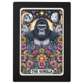 Porte-bloc Carte de Tarot du Gorille – Force et Puissance (Dos)